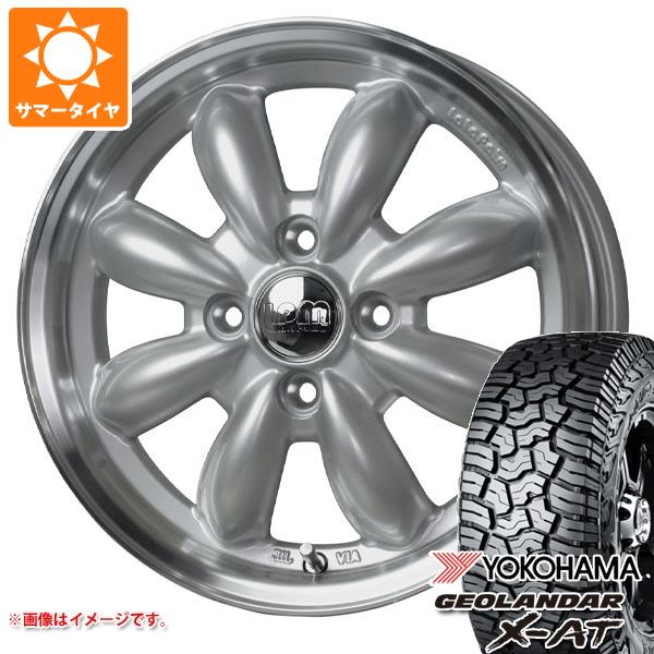 【タイヤ交換対象】キャリイ DA16T用 サマータイヤ ヨコハマ ジオランダー X-AT G016 165/65R15 81S ブラックレター G016A ララパーム カップ2 4.5-15 タイヤホイール4本セット