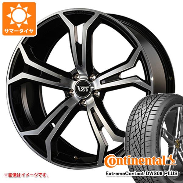 【タイヤ交換対象】ボルボ XC90 LB/LD系用 サマータイヤ コンチネンタル エクストリームコンタクト DWS06 プラス 275/45ZR20 110W XL VST タイプPLS フォージド タイヤホイール4本セット