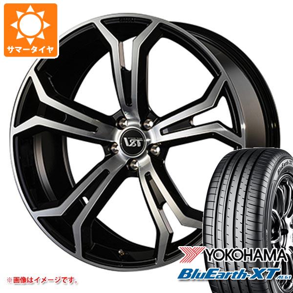 【タイヤ交換対象】ボルボ XC60 UB/UD系用 サマータイヤ ヨコハマ ブルーアースXT AE61 235/55R19 105V XL VST タイプPLS フォージド タイヤホイール4本セット