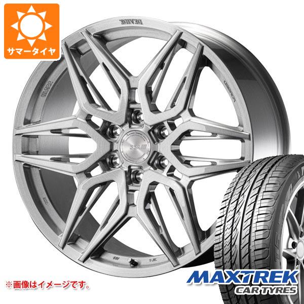 【タイヤ交換対象】トヨタ ランドクルーザー300用 サマータイヤ マックストレック フォルティス T5 285/45R22 114V XL SSR ディバイド LG-F 10.0-22 タイヤホイール4本セット