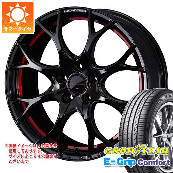 【タイヤ交換対象】サマータイヤ 225/45R17 94W XL グッドイヤー エフィシエントグリップコンフォート ノヴァリス ローグ UY 7.0-17 タイヤホイール4本セット(2)
