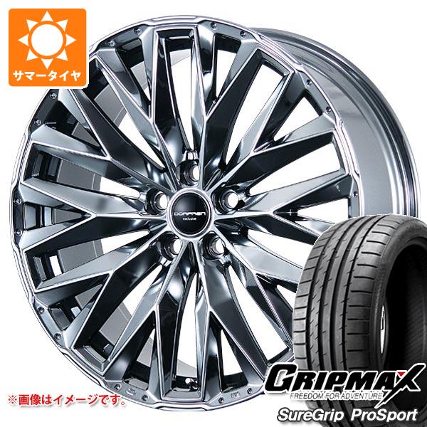 Rakuten - 【タイヤ交換対象】トヨタ クラウン セダン 30系用 サマータイヤ グリップマックス シュアグリップ プロスポーツ 245/40ZR21 100Y XL ドルフレン エクスクルーシブ TLM-01 8.5-21 タイヤホイール4本セット