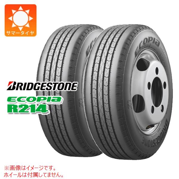 2本 サマータイヤ 185/75R15 106/104N ブリヂストン エコピア R214 BRIDGESTONE ECOPIA R214 【バン/トラック用】