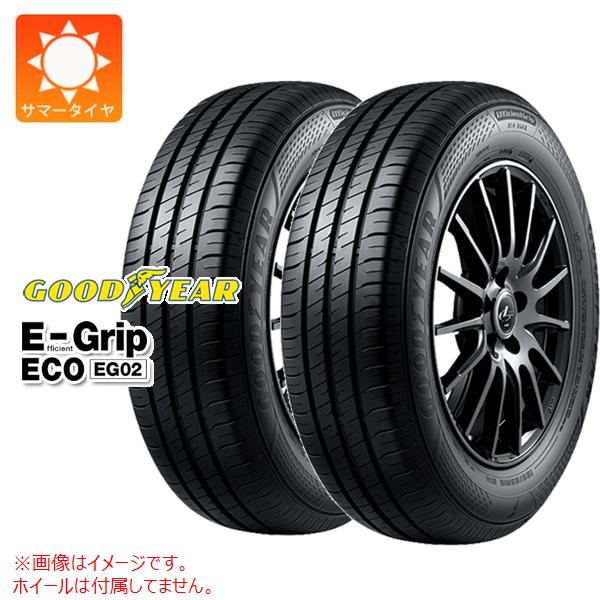 【タイヤ交換対象】2本 サマータイヤ 195/65R15 91H グッドイヤー エフィシエントグリップエコ EG02 GOODYEAR EfficientGrip ECO EG02