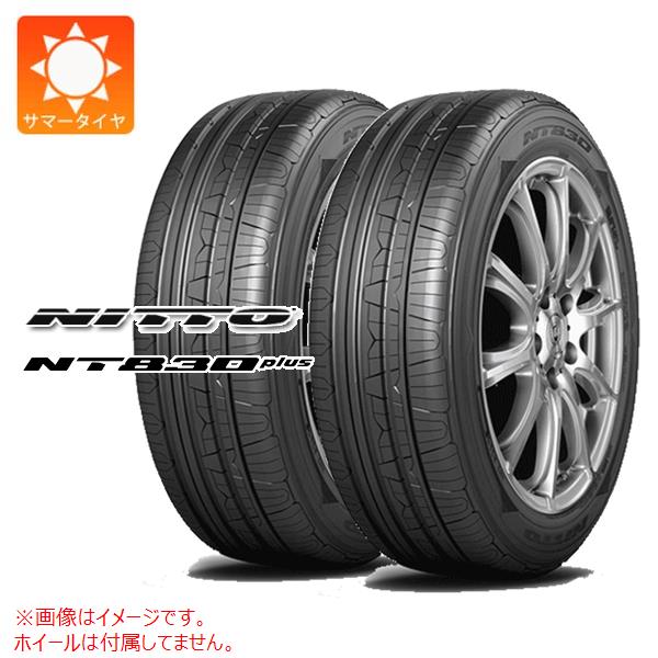 【タイヤ交換対象】2本 サマータイヤ 245/35R20 95W XL ニットー NT830プラス NITTO NT830 plus