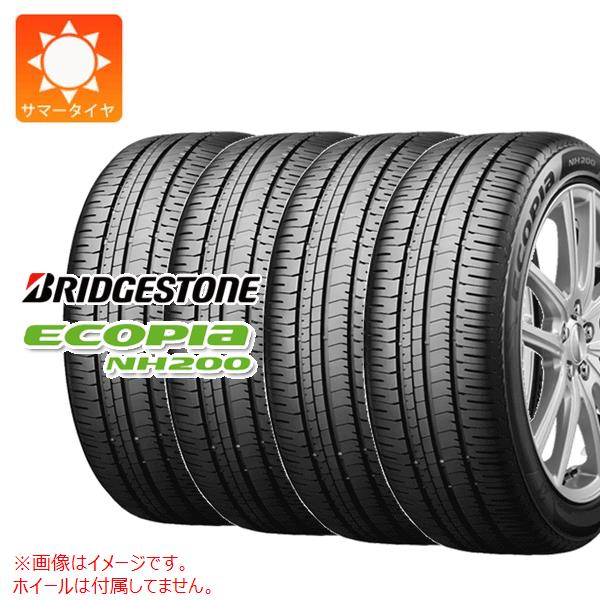 【タイヤ交換対象】4本 サマータイヤ 225/55R17 97V ブリヂストン エコピア NH200 BRIDGESTONE ECOPIA NH200