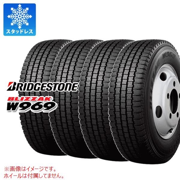 4本 スタッドレスタイヤ 205/65R15 107/105L ブリヂストン ブリザック W969 BRIDGESTONE BLIZZAK W969 【バン/トラック用】