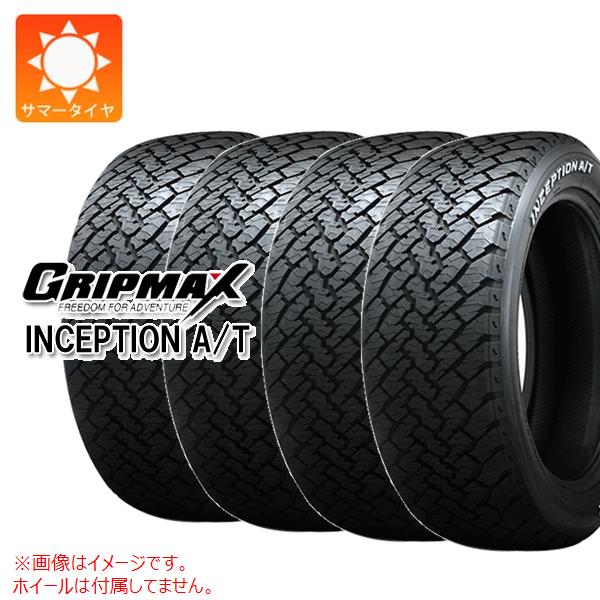 ڥоݡ4 ޡ 265/50R20 111T XL åץޥå 󥻥ץ A/T ۥ磻ȥ쥿 GRIP MAX INCEPTION A/T