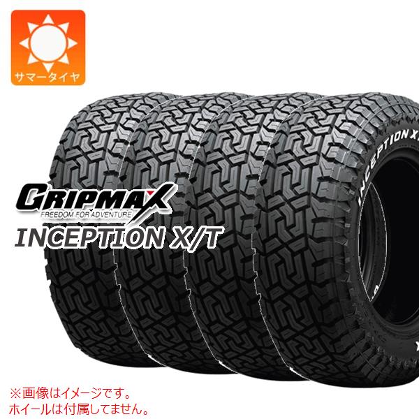 ڥоݡ4 ޡ 265/65R17 120/117Q åץޥå 󥻥ץ X/T ۥ磻ȥ쥿 GRIP MAX INCEPTION X/T