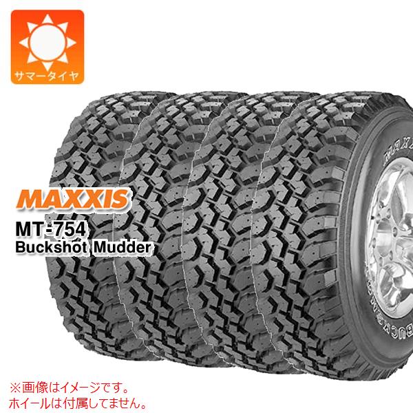 【タイヤ交換対象】4本 サマータイヤ 195R14 106/104R 8PR マキシス MT-754 バックショットマッダー アウトラインホワイトレター MAXXIS MT-754 Buckshot Mudder 正規品