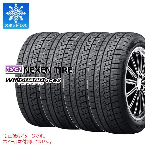 【タイヤ交換対象】4本 スタッドレスタイヤ 155/65R14 75T ネクセン ウィンガードアイス2 NEXEN WINGUARD ice2