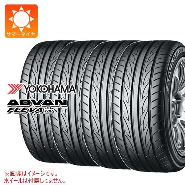 【タイヤ交換対象】4本 サマータイヤ 235/40R18 95W XL ヨコハマ アドバン フレバ V701 YOKOHAMA ADVAN FLEVA V701