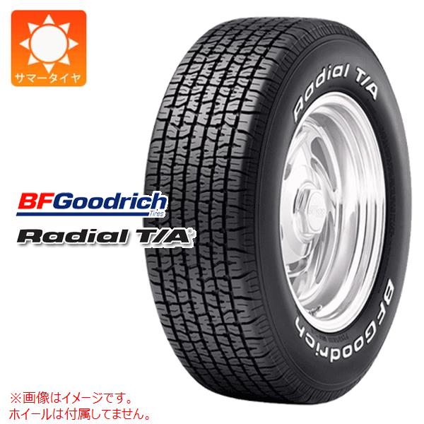 【タイヤ交換対象】サマータイヤ 205/70R14 93S BFグッドリッチ ラジアルT/A ホワイトレター BFGoodrich Radial T/A