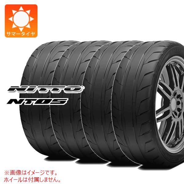 【タイヤ交換対象】4本 サマータイヤ 225/40R18 92W ニットー NT05 NITTO NT05