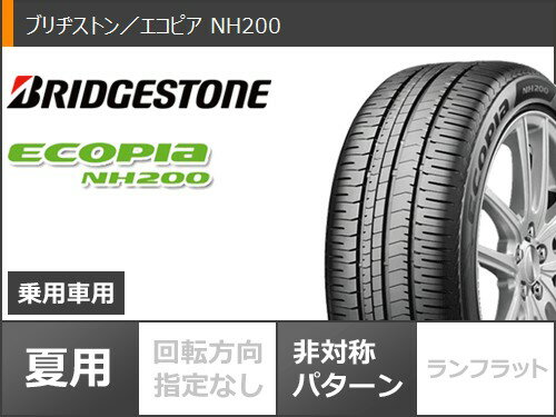 【タイヤ交換対象】サマータイヤ 205/65R16 95H ブリヂストン エコピア NH200 ポテンザ SW010 7.0-16 タイヤホイール4本セット 2