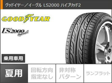 サマータイヤ 155/55R14 69V グッドイヤー イーグル LS2000 ハイブリッド2 ハイペリオン カルマ GD 5.0-14 タイヤホイール4本セット