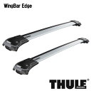 THULE スーリー メルセデス Cクラスワゴン (W202)ルーフレール付 202系 96〜00 ウィングバーエッジ TH9584