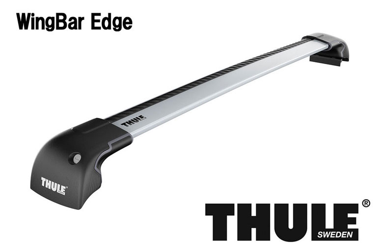 THULE WingBar Edge TH9593 シルバー 95cm (L) 2本セット スーリー ウィングバーエッジ ダイレクトルーフレール/フィックスポイント用【沖縄・離島発送不可】