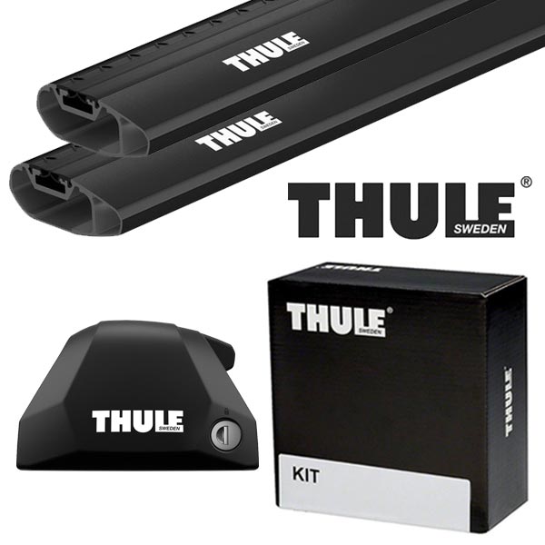 THULE スズキ エスクード ダイレクトルーフレール付 H27/10〜 ルーフキャリア取付1台分セット TH7206+TH7214B+TH7213B+THKIT6030【沖縄・離島発送不可】