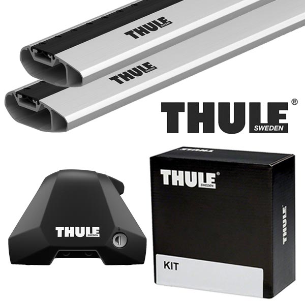 THULE アウディ A3 セダン 21〜 ルーフキャリア取付1台分セット TH7205+TH7215+TH7214+THKIT5270【沖縄・離島発送不可】