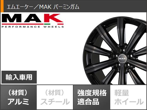 ジャガー XJ J12系用 スタッドレス ノキアン ハッカペリッタ R3 245/40R20 99T XL MAK バーミンガム タイヤホイール4本セット