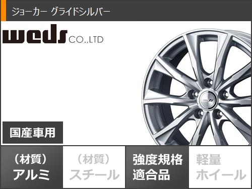 【タイヤ交換対象】オールシーズン 185/70R14 88H グッドイヤー ベクター 4シーズンズ ハイブリッド ジョーカー グライド 5.5-14 タイヤホイール4本セット 3