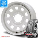 【タイヤ交換対象】5本セット ジムニー用 スタッドレス ブリヂストン ブリザック DM-V3 175/80R16 91Q MLJ デイトナ SS タイヤホイール5本セット(2)