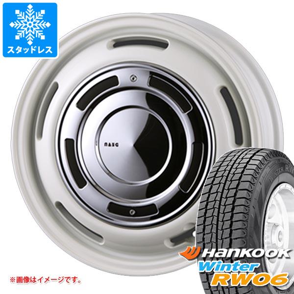 【タイヤ交換対象】タウンエース バン 400系用 スタッドレス ハンコック ウィンター RW06 175R14 8PR (175/80R14 99/98N相当) クリムソン ディーンクロスカントリー タイヤホイール4本セット