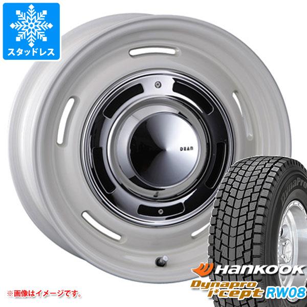 【タイヤ交換対象】5本セット ジムニー用 スタッドレス ハンコック ダイナプロアイセプト RW08 175/80R16 91Q クリムソン ディーンクロスカントリー タイヤホイール5本セット