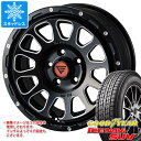 【タイヤ交換対象】スタッドレスタイヤ グッドイヤー アイスナビ SUV 265/65R17 112Q ＆ デルタフォース オーバル 8.0-17 タイヤホイール4本セット265/65-17 GOODYEAR ICE NAVI SUV