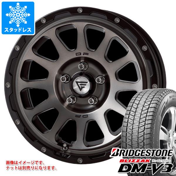 【タイヤ交換対象】ジープ ラングラー JK/JL系用 2023年製 スタッドレス ブリヂストン ブリザック DM-V3 265/70R17 115Q デルタフォース オーバル タイヤホイール4本セット