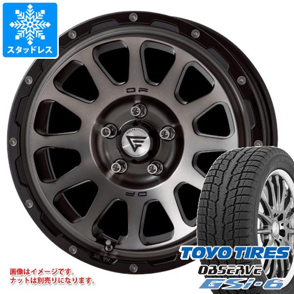 【タイヤ交換対象】ランドクルーザー プラド 150系用 スタッドレス トーヨー オブザーブ GSi-6 265/65R17 112Q デルタフォース オーバル タイヤホイール4本セット