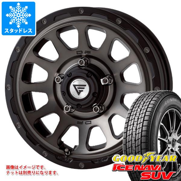 【タイヤ交換対象】5本セット ジムニー JB64W用 スタッドレス グッドイヤー アイスナビ SUV 215/70R16 100Q デルタフォース オーバル タイヤホイール5本セット