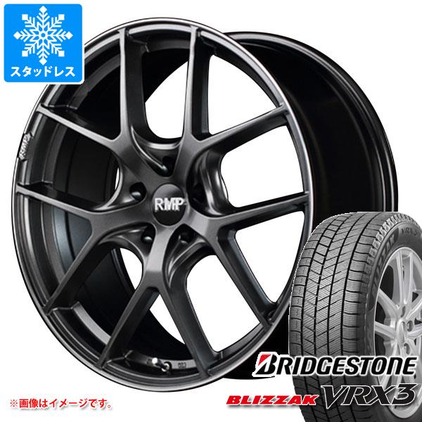 【タイヤ交換対象】スタッドレスタイヤ ブリヂストン ブリザック VRX3 215/45R18 89Q ＆ RMP 025F 7.0-18 タイヤホイール4本セット215/45-18 BRIDGESTONE BLIZZAK VRX3