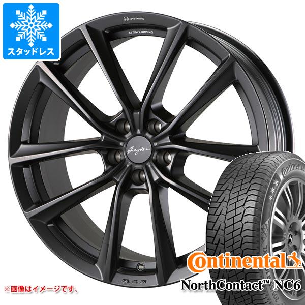 【タイヤ交換対象】BMW I20 iX用 スタッドレス コンチネンタル ノースコンタクト NC6 275/45R21 110T XL ブレイトン ブレイトン BR-1 タイヤホイール4本セット