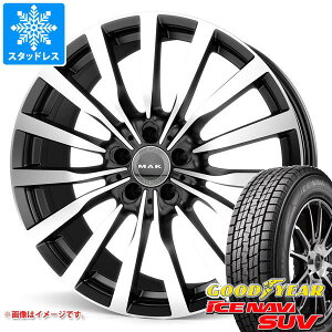 【タイヤ交換対象】メルセデスベンツ H247 GLAクラス用 スタッドレス グッドイヤー アイスナビ SUV 225/60R17 99Q MAK クローネ タイヤホイール4本セット