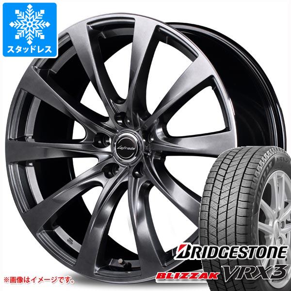 【タイヤ交換対象】GS用 スタッドレス ブリヂストン ブリザック VRX3 245/40R18 93Q レフィナーダ モーション2 タイヤホイール4本セット