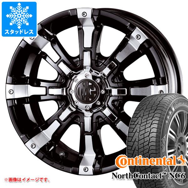 【タイヤ交換対象】RAV4 50系用 スタッドレス コンチネンタル ノースコンタクト NC6 235/65R17 108T XL クリムソン MG ビースト タイヤホイール4本セット