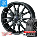 【タイヤ交換対象】スタッドレスタイヤ ピレリ アイスゼロアシンメトリコ 215/50R17 95H XL ＆ ヴェルヴァ スポルト2 7.0-17 タイヤホイール4本セット215/50-17 PIRELLI ICE ZERO ASIMMETRICO