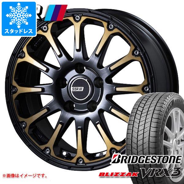 【タイヤ交換対象】スタッドレスタイヤ ブリヂストン ブリザック VRX3 215/70R16 100Q ＆ SSR ディバイド FT 7.0-16 タイヤホイール4本セット215/70-16 BRIDGESTONE BLIZZAK VRX3