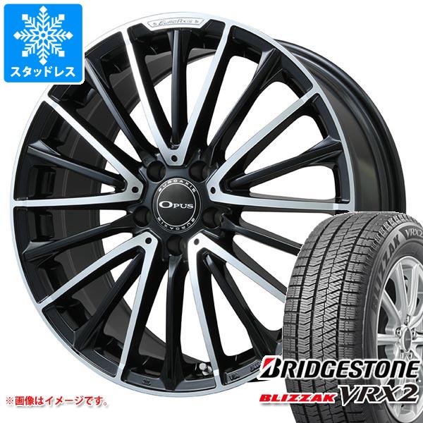 【タイヤ交換対象】メルセデスベンツ X253 GLCクラス用 スタッドレス ブリヂストン ブリザック VRX2 235/55R19 101Q ユーロアクシス オーパス タイヤホイール4本セット