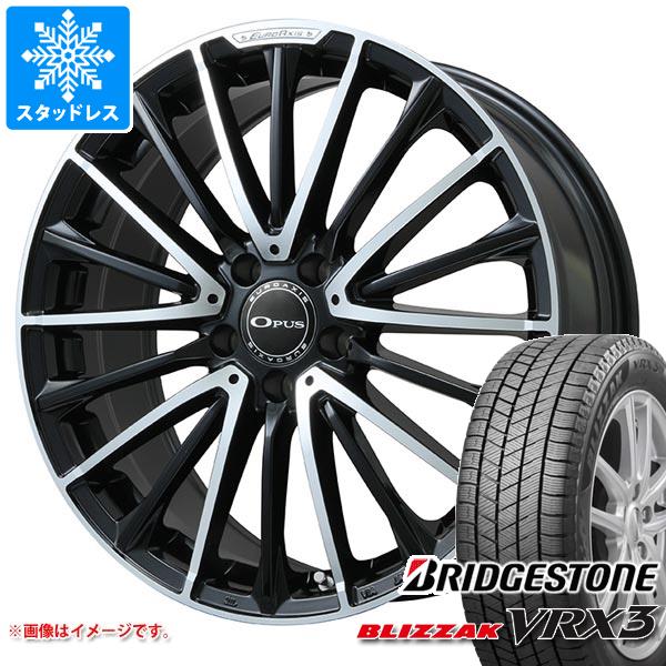 【タイヤ交換対象】メルセデスベンツ H247 GLA AMG35用 スタッドレス ブリヂストン ブリザック VRX3 235/55R18 100Q ユーロアクシス オーパス タイヤホイール4本セット