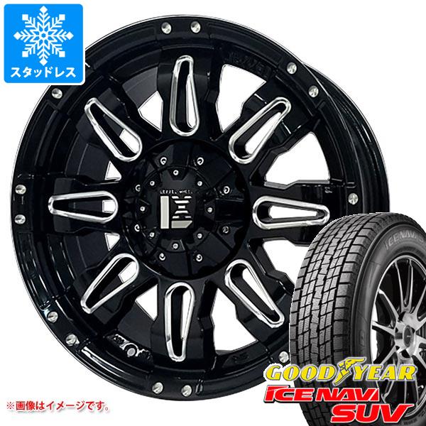 ジープ ラングラー JK/JL系用 スタッドレス グッドイヤー アイスナビ SUV 265/70R17 115Q オフビート レクセル バレーノ オフロードスタイル タイヤホイール4本セット