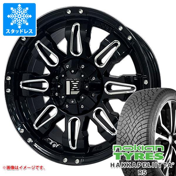 【タイヤ交換対象】5本セット ジープ ラングラー JK/JL系用 スタッドレス ノキアン ハッカペリッタ R5 SUV 275/55R20 117R XL オフビート レクセル バレーノ オフロードスタイル タイヤホイール5本セット