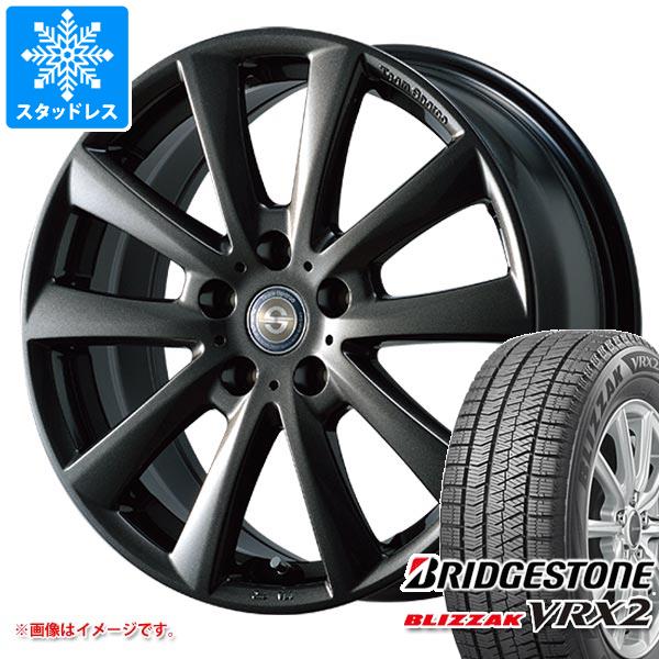 【タイヤ交換対象】アウディ Q2 GA系用 スタッドレス ブリヂストン ブリザック VRX2 215/55R17 94Q チームスパルコ ヴァローザ タイヤホイール4本セット