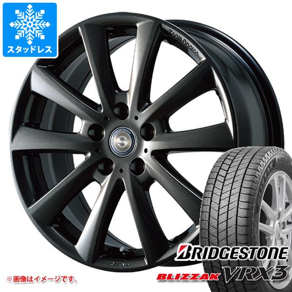 【タイヤ交換対象】メルセデスベンツ W205 Cクラス用 スタッドレス ブリヂストン ブリザック VRX3 225/55R16 99Q XL チームスパルコ ヴァローザ タイヤホイール4本セット