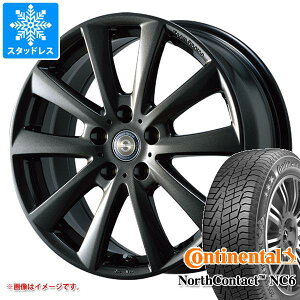 【タイヤ交換対象】メルセデスベンツ W447 Vクラス用 スタッドレス コンチネンタル ノースコンタクト NC6 245/45R18 100T XL チームスパルコ ヴァローザ タイヤホイール4本セット