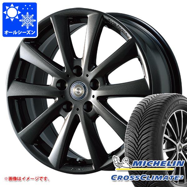 【タイヤ交換対象】VW ゴルフ8用 オールシーズンタイヤ ミシュラン クロスクライメート2 195/65R15 95V XL チームスパルコ ヴァローザ タイヤホイール4本セット