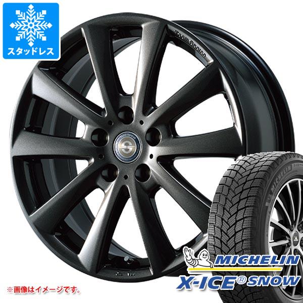 【タイヤ交換対象】メルセデスベンツ X247 GLBクラス用 スタッドレス ミシュラン エックスアイススノー 225/60R17 103T XL チームスパルコ ヴァローザ タイヤホイール4本セット