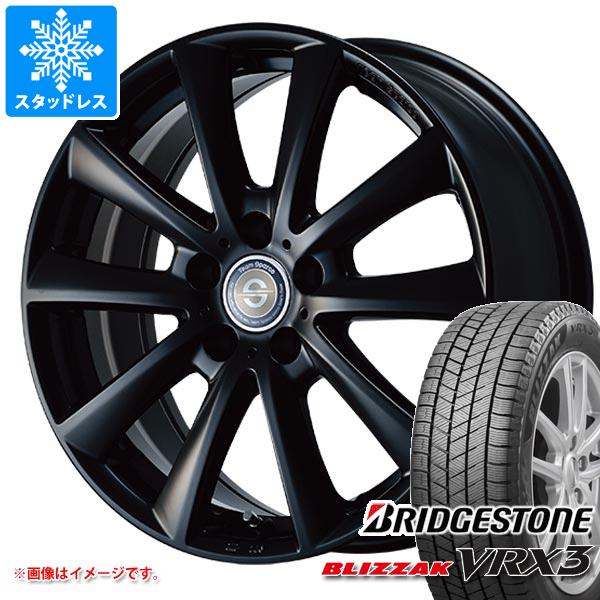 【タイヤ交換対象】アルファロメオ MiTo用 スタッドレス ブリヂストン ブリザック VRX3 195/55R16 87Q チームスパルコ ヴァローザ タイヤホイール4本セット